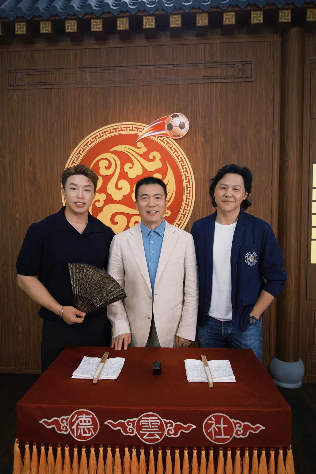 在“德云社”的工作照