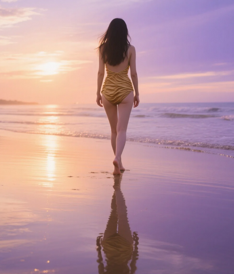 从浪尖到镜头｜泳装美女的视觉统治力