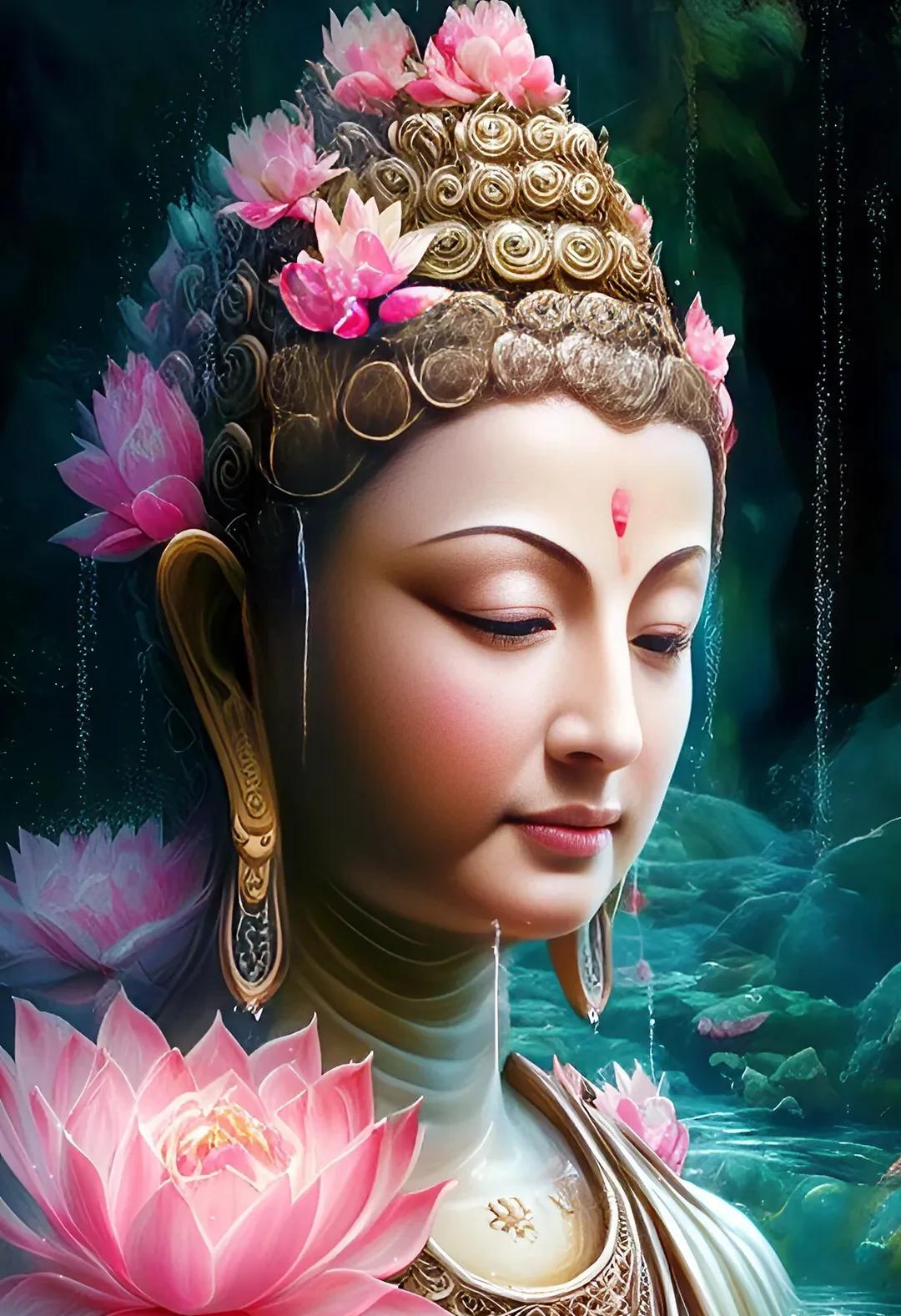 礼赞，菩~萨，突破低谷，走出困境，迎来美好人生。