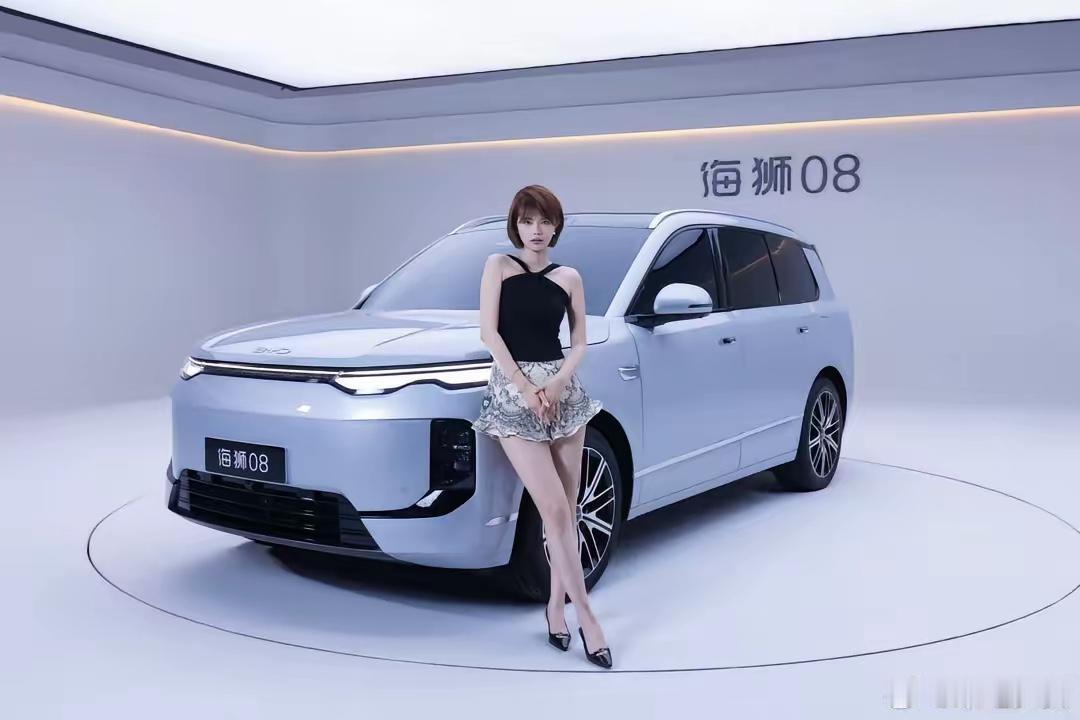 刚曝光完内饰就定了8月上市，比亚迪这台海洋网旗舰SUV海狮08，这次是真的要来了
