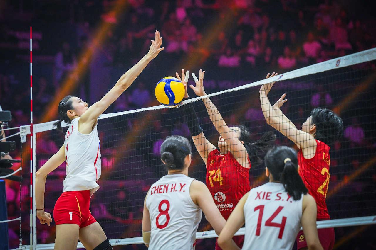 亚锦赛四强落位，中国女排收获3个好消息 2026年亚洲女排锦标赛上半区1/4