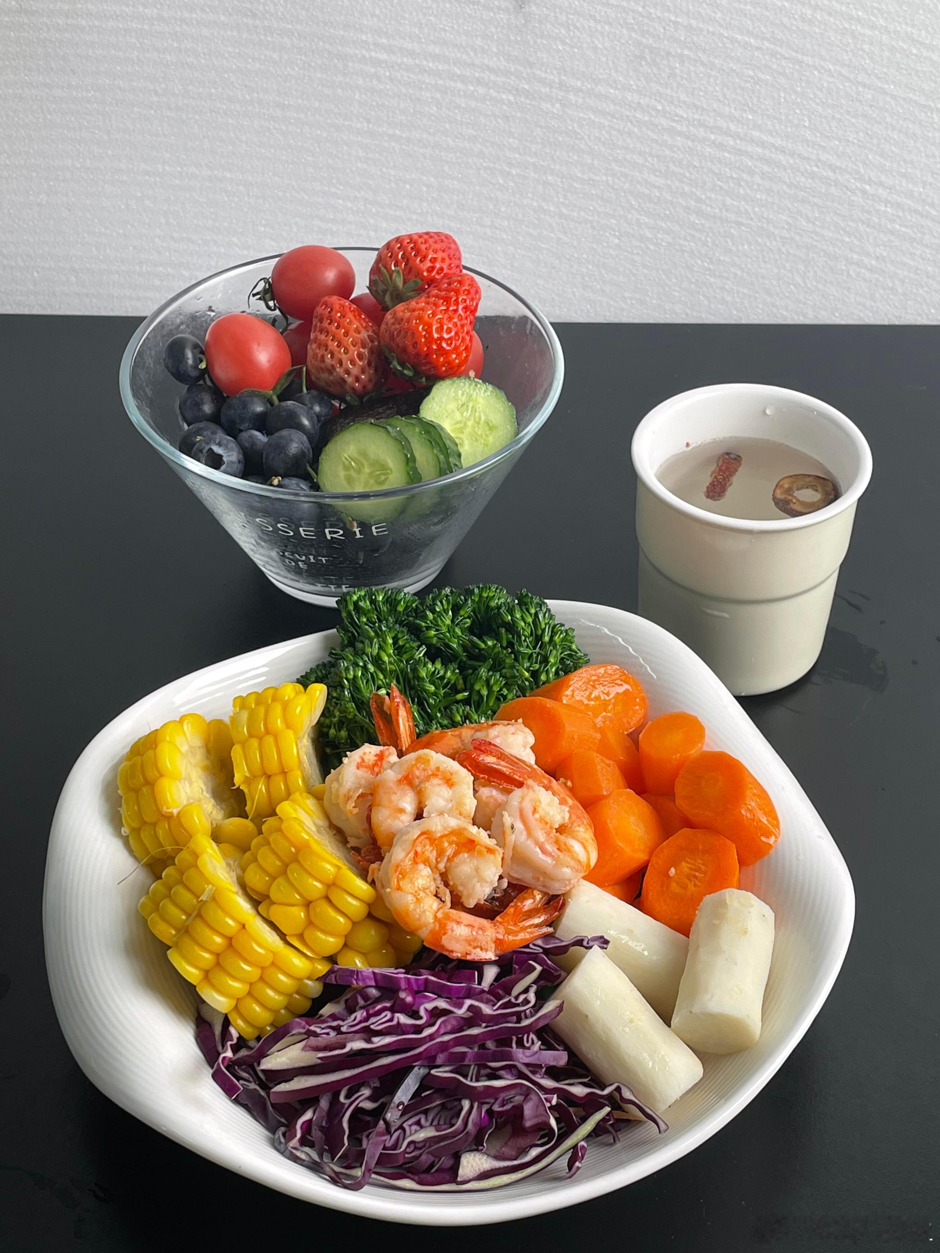 抗炎饮食！我的多巴胺🌈午餐​​​