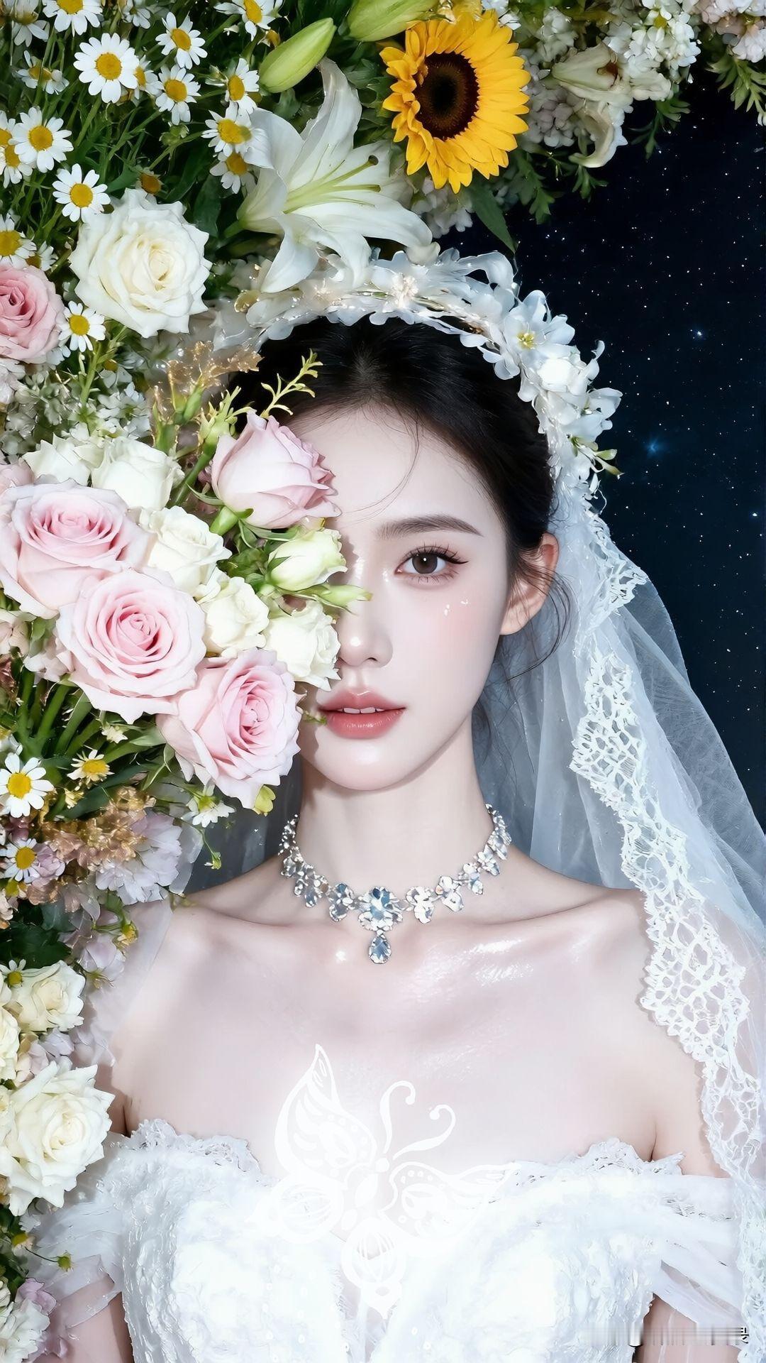 壁纸手机壁纸高清美女高雅气质美女写真AI写真辑