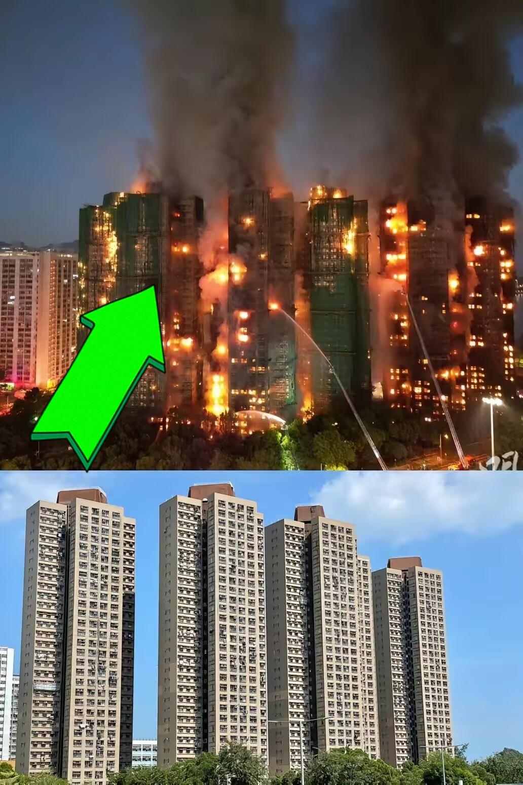 看到香港火灾的新闻，我才理解，之前我爸为什么说，塔楼再便宜，也还是买板楼。​相对