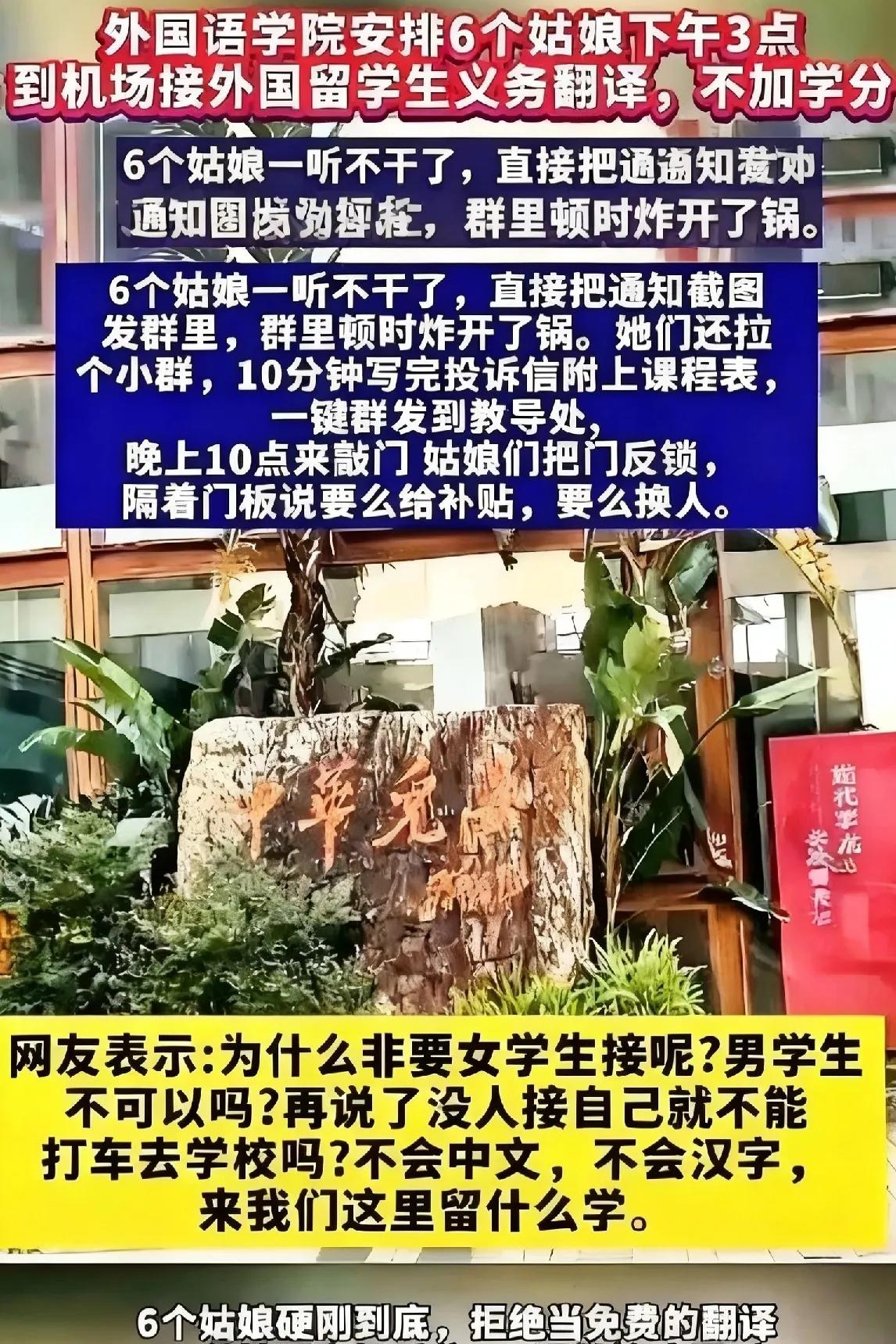 这6个00后女生真的太刚了，必须给她们竖大拇指！真没想到！武大六个外语女生拒