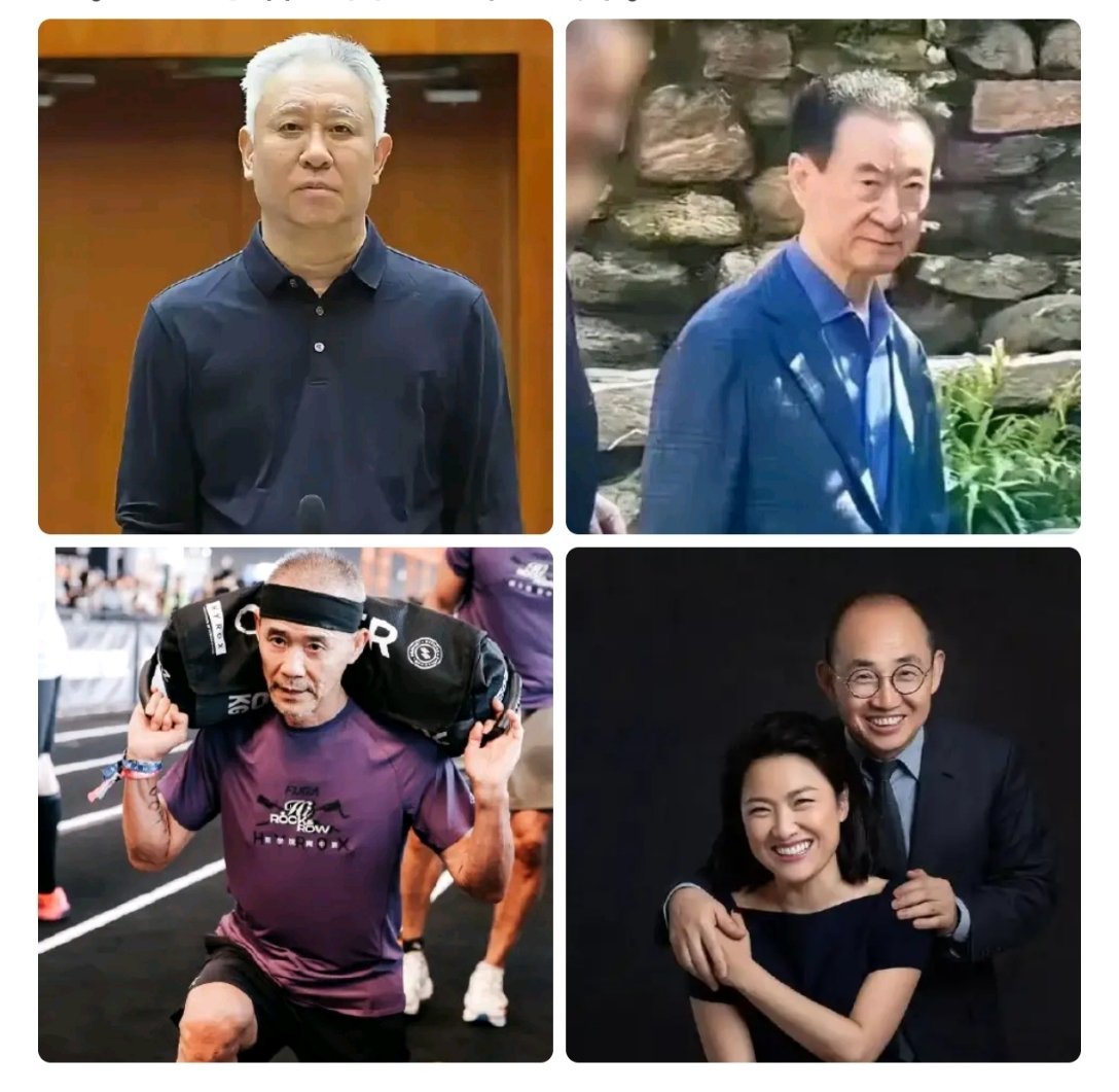 许家印王健林王石人生样本许家印进去了，王健林回来了，王石赛艇去了——三个地产大