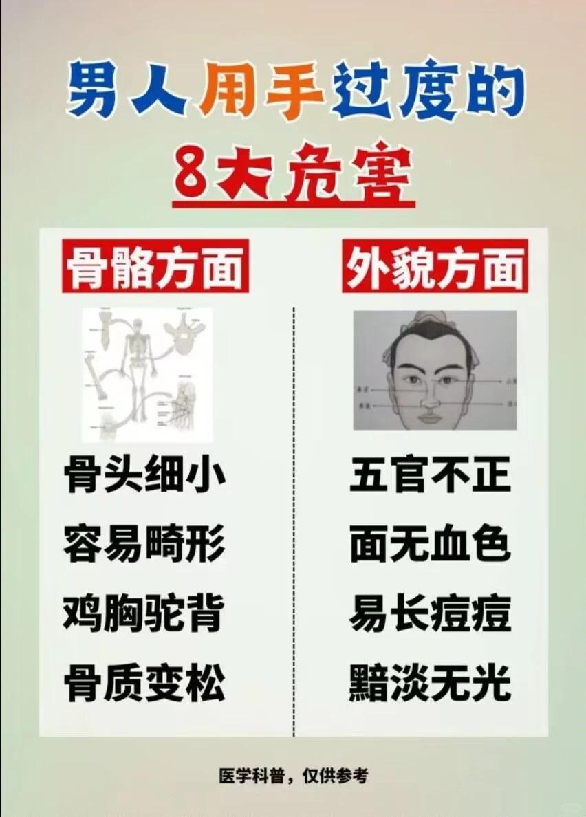 男性，8大危害，看看有没有你