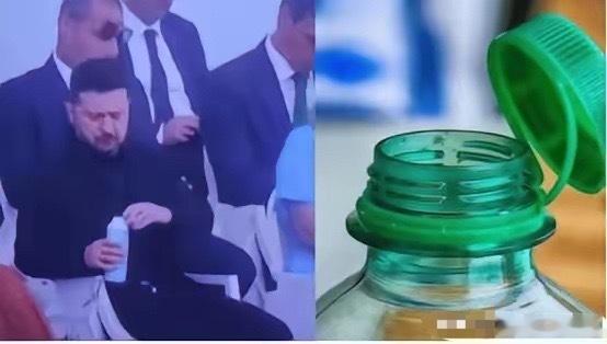 你说怪不怪？中国人的矿泉水瓶盖，无论瓶中剩没剩下水，都会拧在瓶口上，瓶口和瓶盖哪