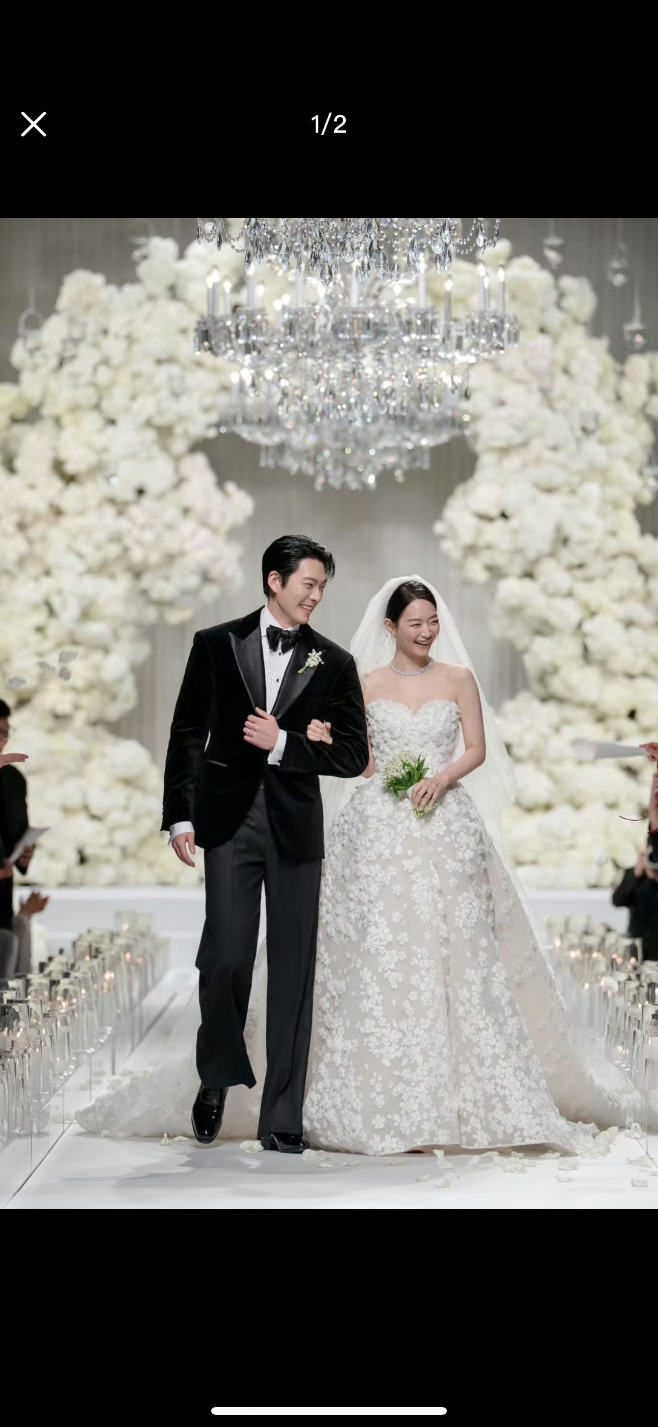 金宇彬申敏儿结婚婚礼现场🤵🏻👰🏻♀️✨太般配啦～