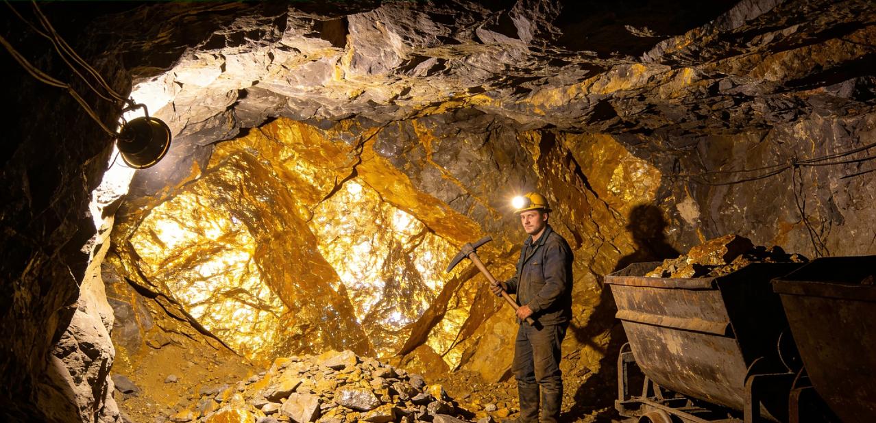 世界“巨大金矿床”在中国，超6000亿，真是鸿运来了谁也挡不住。