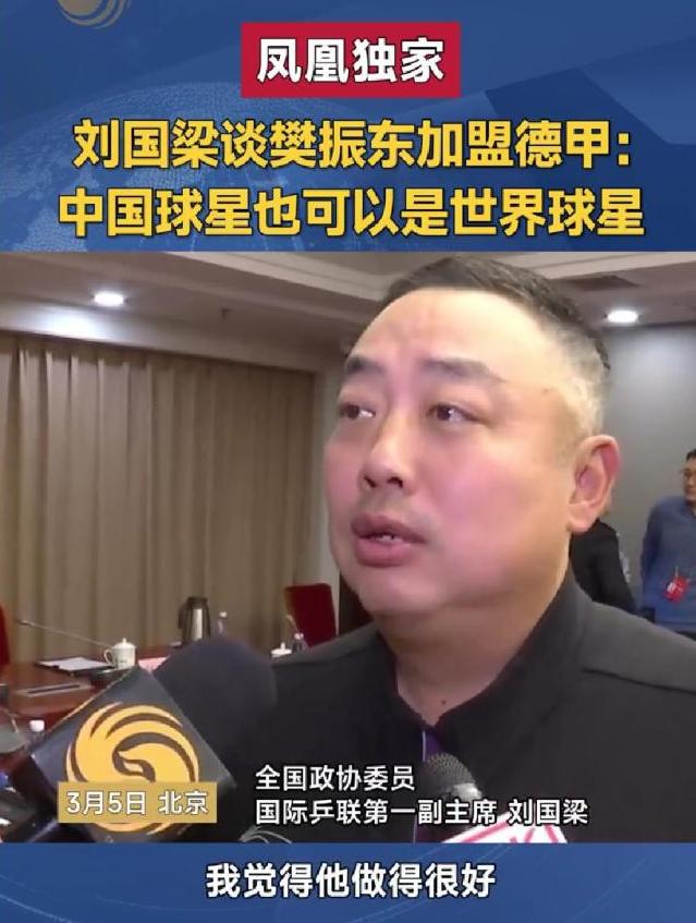 果然，人还是要多读书， 你看刘国梁，简简单单的几句话，就把樊振东签约德国俱乐