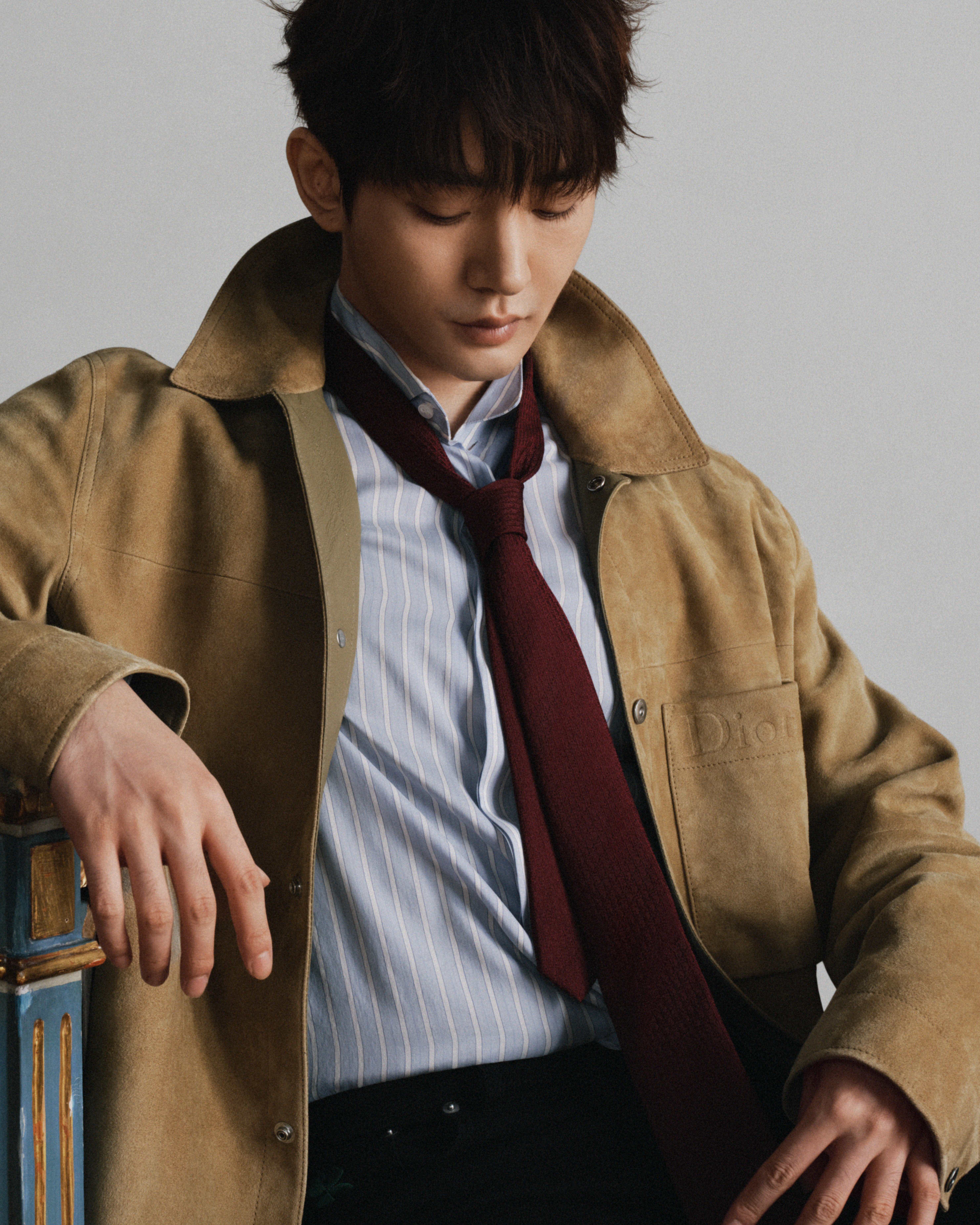 邓为inDior｜全球美妆大使、品牌大使Dior新春大片，身穿Dior