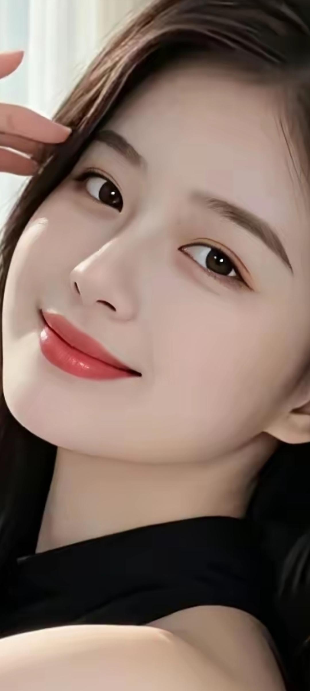 温柔甜美的微笑，散发着迷人的魅力！😊✨