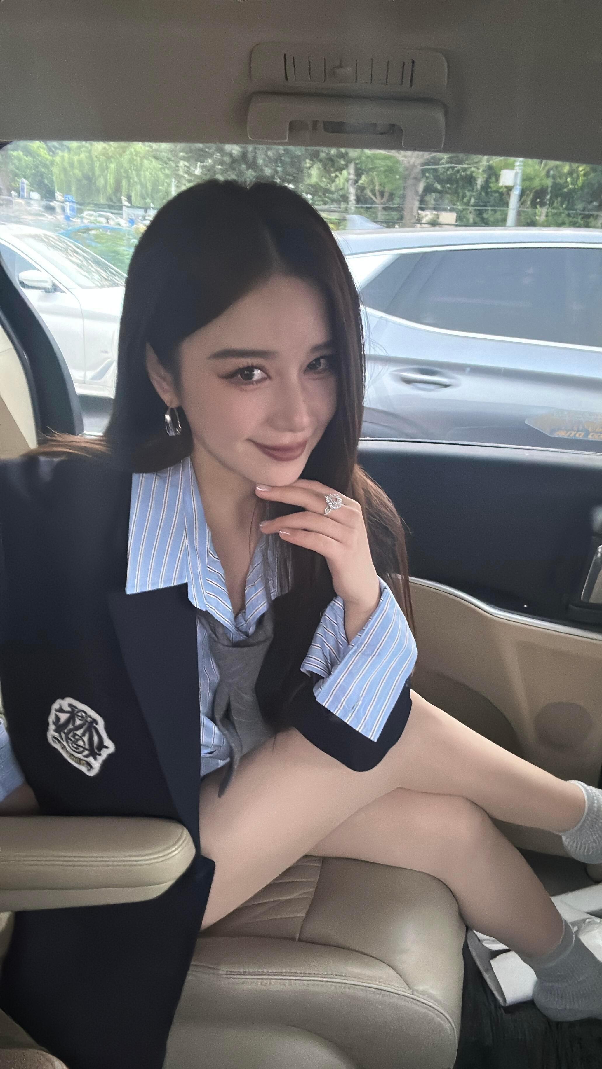 阚清子x校园风丝袜穿搭