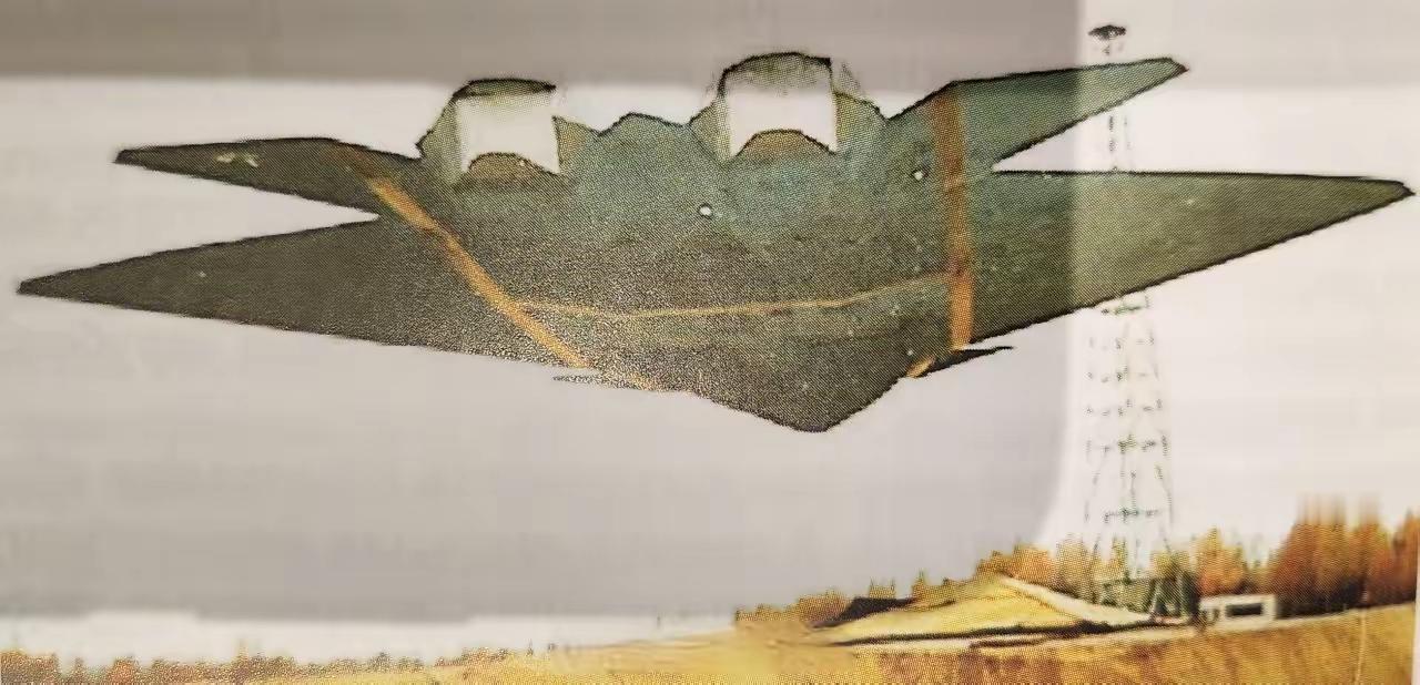 猜猜看是谁家的解密军用战斗机。二元矢量喷嘴，大展翼，还有鸭翼，似乎没有双垂尾，世