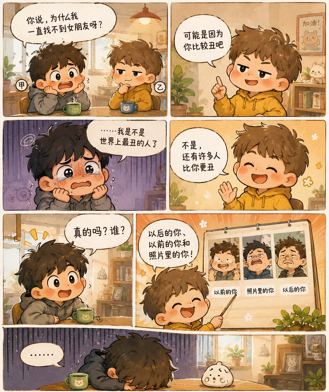 我是不是世界上最丑的人？