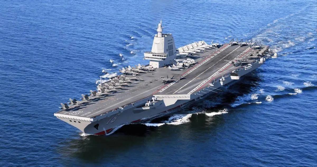 一提到中国海军巨舰，90%的军迷第一反应都是055万吨大驱，它颜值与实力双在线，