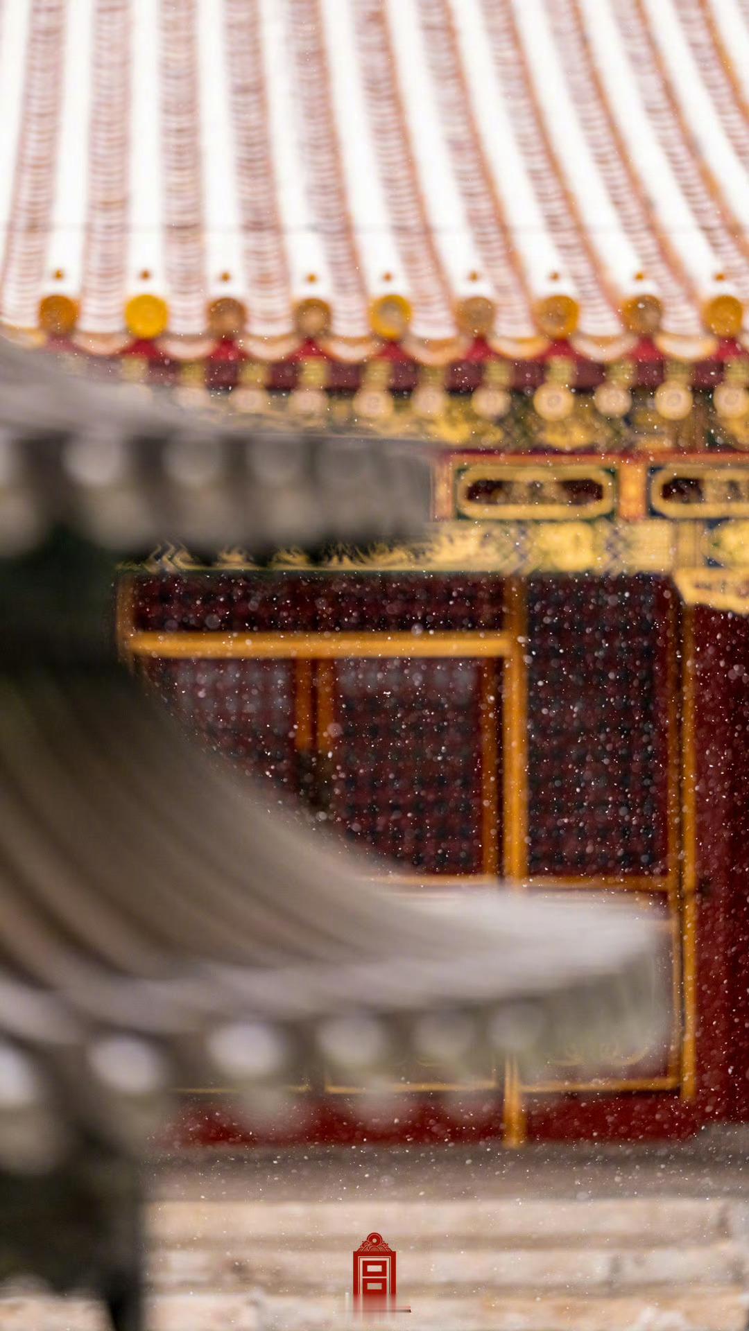 故宫好美！我又要大叫想去北京了每年故宫下雪都会大叫我想去看看紫禁城的雪