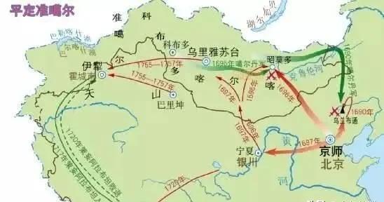 日本像极了当年的准噶尔，每隔一段时间都要给中国造成麻烦，当时清朝的做法，现在看来