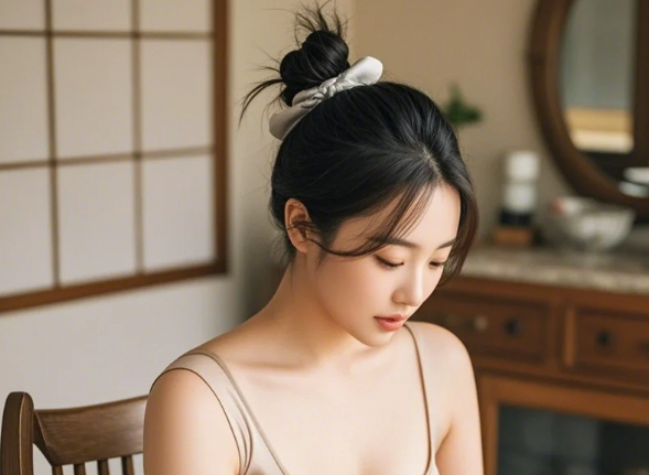 少妇健身后的曼妙曲线，让人心驰神往