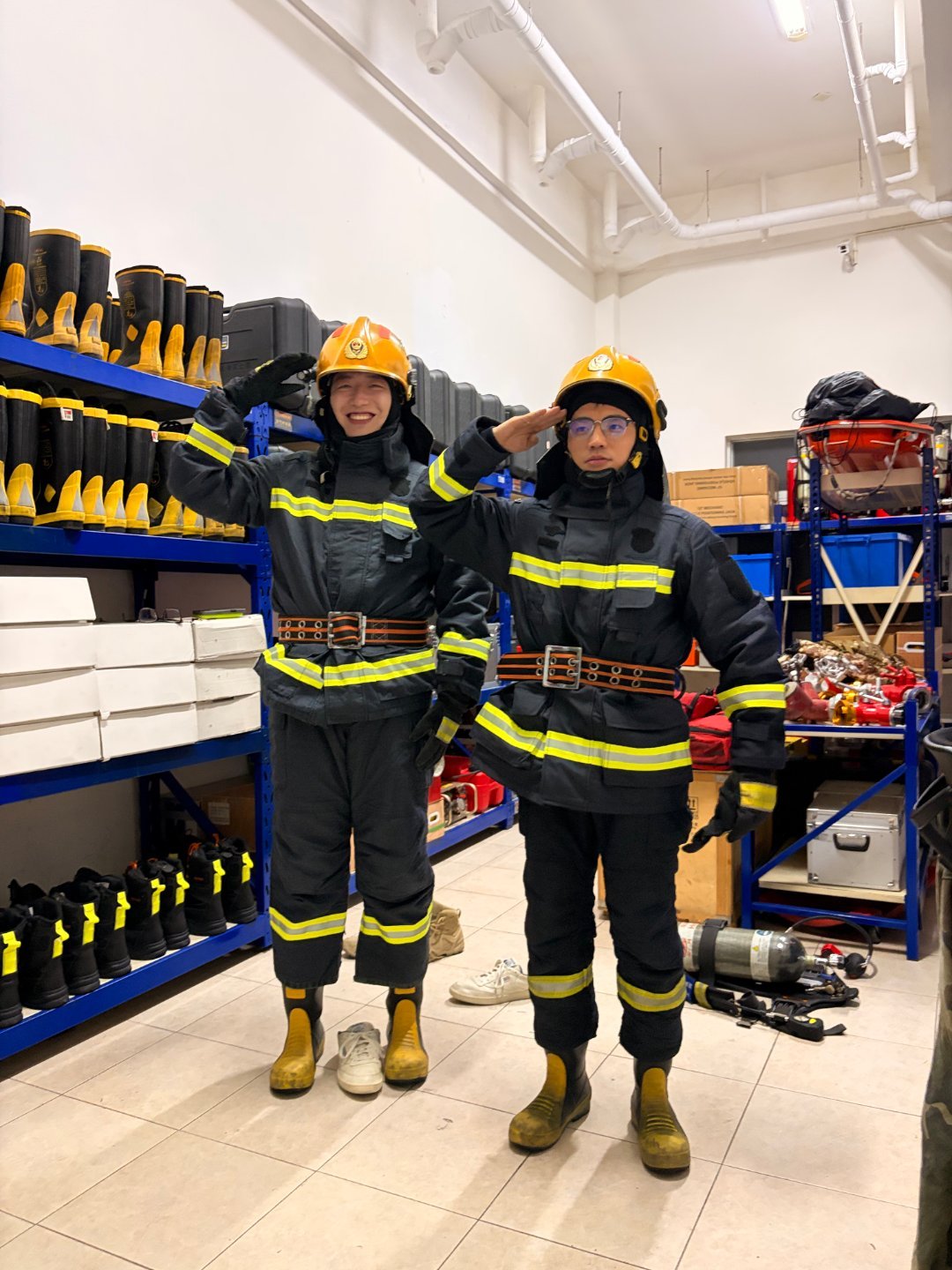 晚上去住寨上消防站成为消防员的一天厦门·厦门市湖里区寨上消防救援站