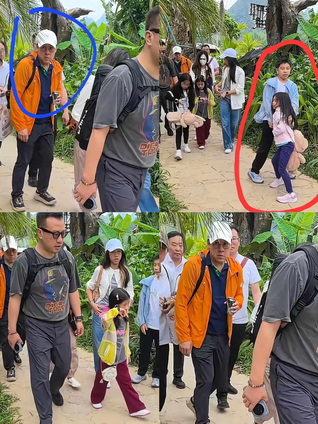 清明假期霍启刚带三娃打卡广西伏那秘境，豪门奶爸带娃的名场面直接看笑全网。全程