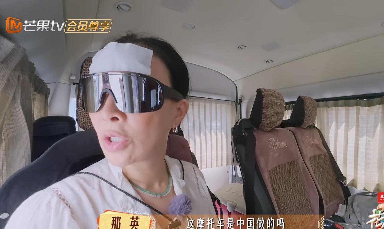 那英看着窗外的埃及街道，好奇：“这个摩托车是中国做的吗？”张晚意看了一眼，说：“