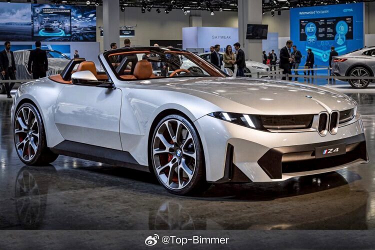 新世代宝马Z4，渲染图​​​
