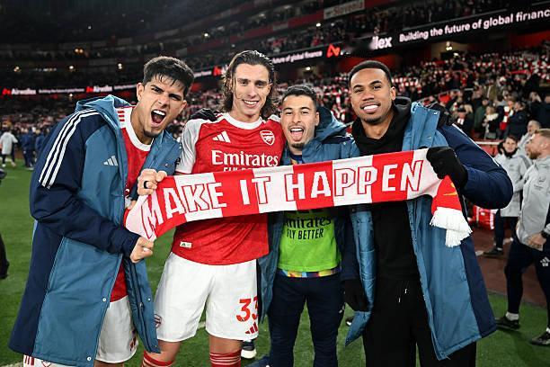 阿尔特塔谈：“这真是美好的一天。我享受其中的每一分钟，从备战期，从国脚们归队的