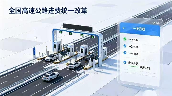终于不用再交“糊涂账”！全国高速计费统一后，车主：这次改革真到位说实话，前几年