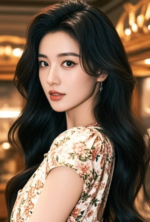 她不是来游玩的，是来给摄影师送素材的吧？