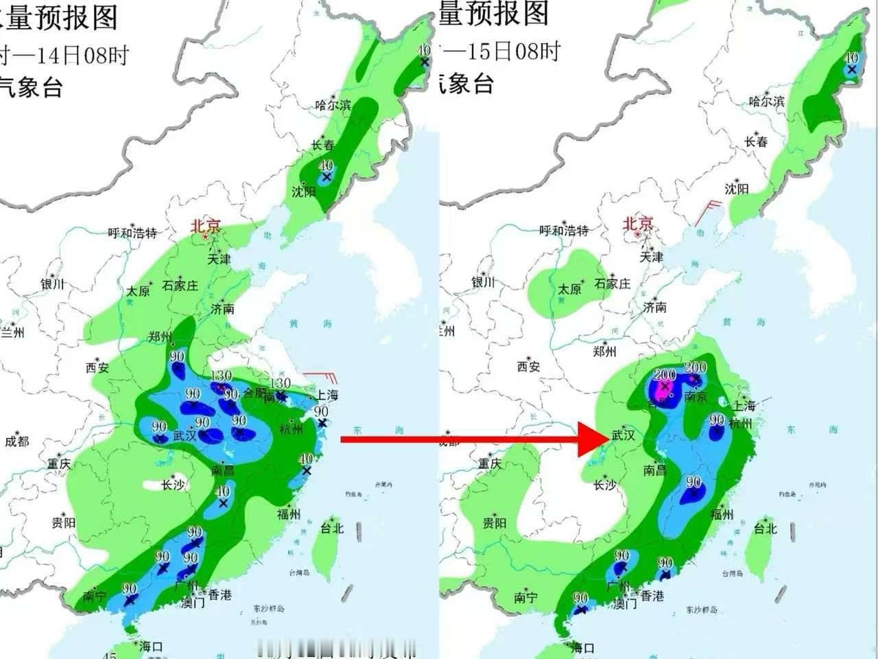 这下好了白海豚来了个“回马枪”有可能要折返在江浙沪一带出海对这次的台