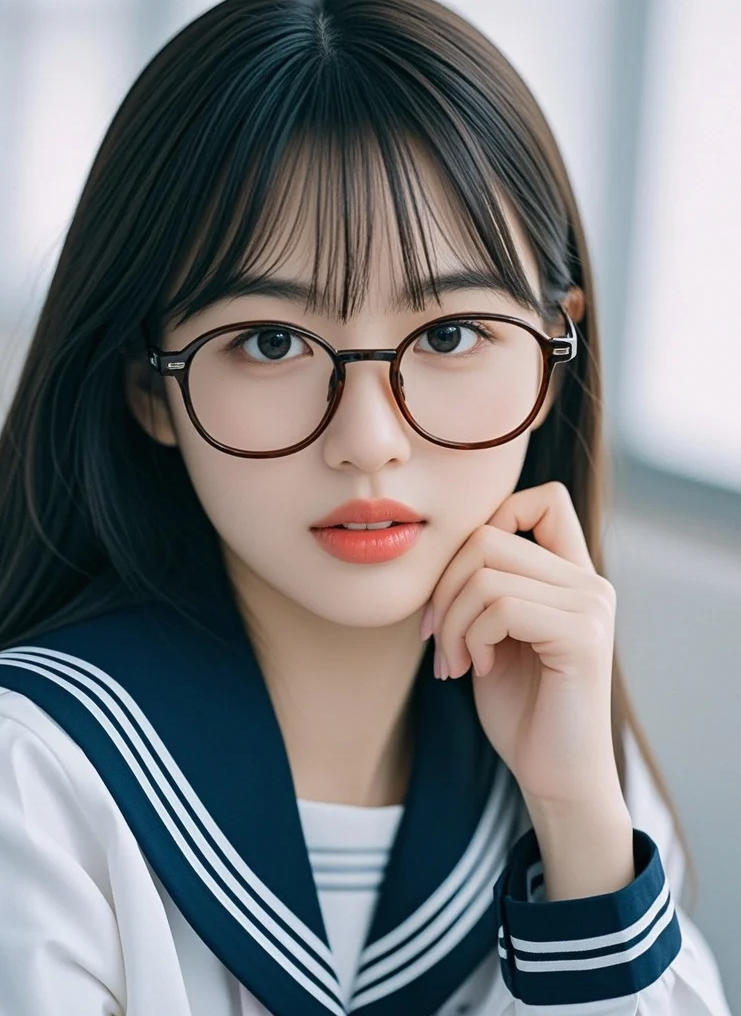 瞧！校园校服美女的元气俏皮大赏