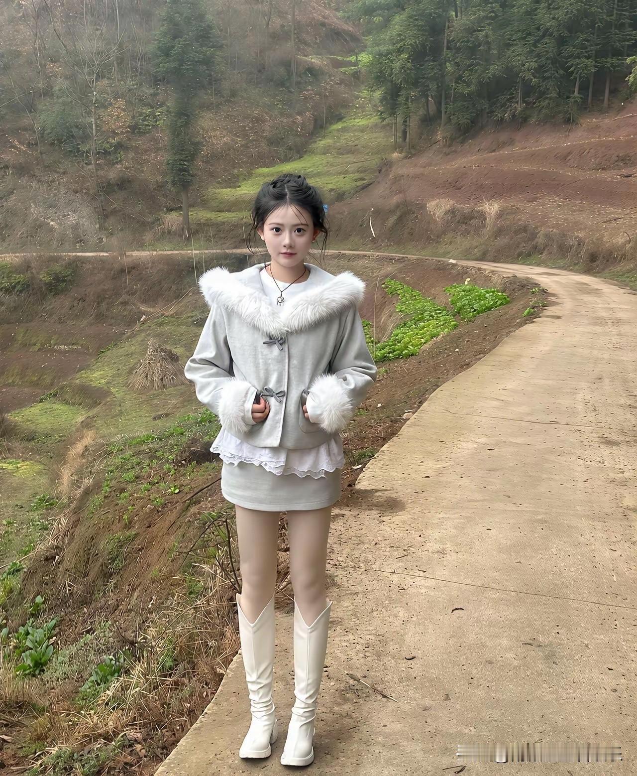 一看就知道，这是一个黄花大闺女！