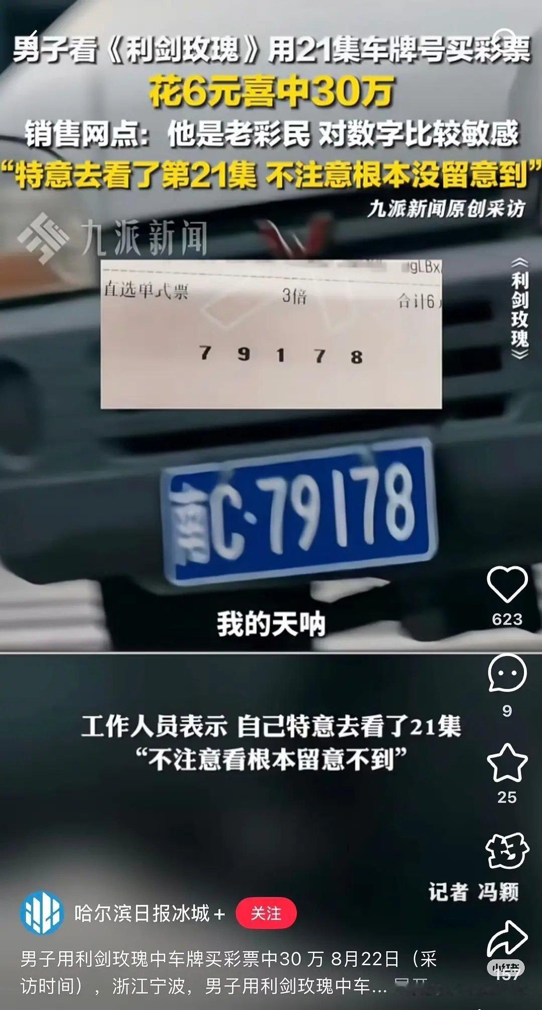看《利剑玫瑰》中30w？？？好小众的文字​​​