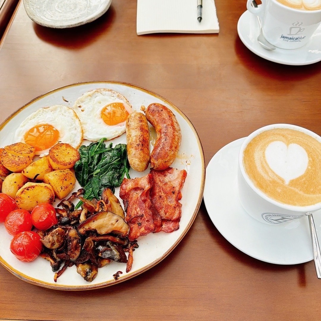 早上好，吃个美美的早餐[笑着哭]​​​