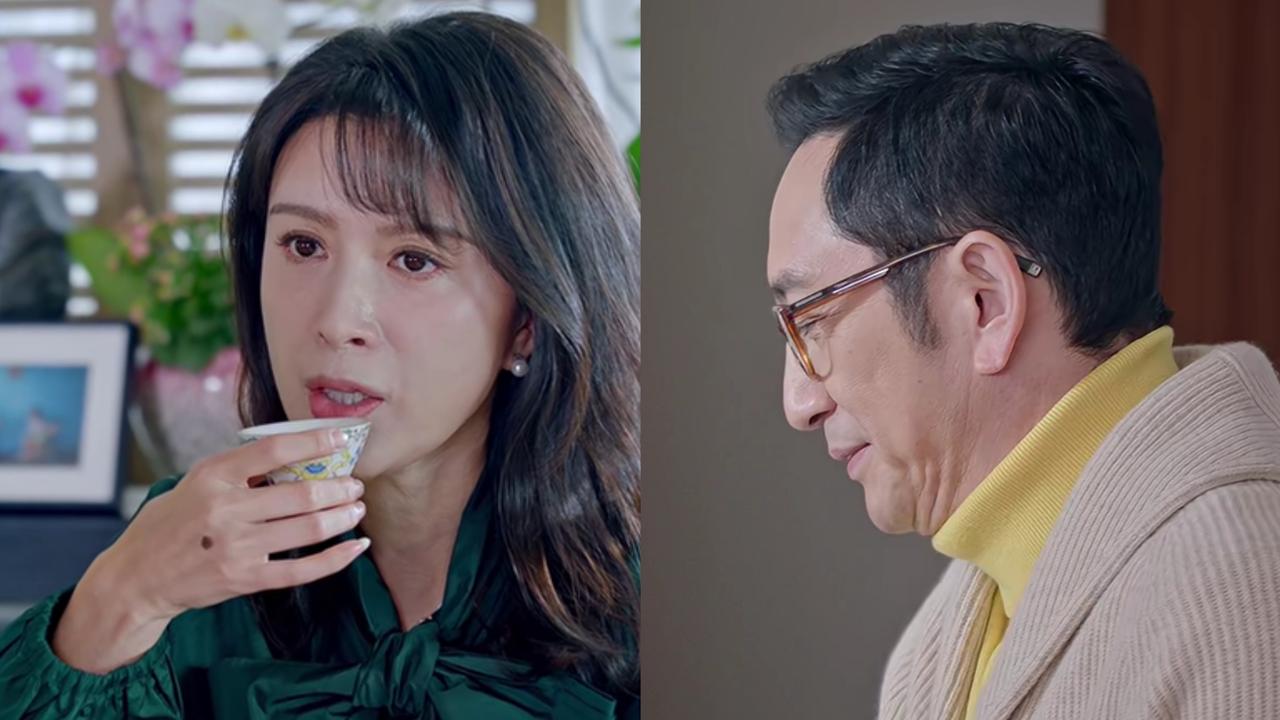 《骄阳似我》没想到，金巧巧、吴启华这对分手多年的夫妻，在剧中毫无违和感吴启华