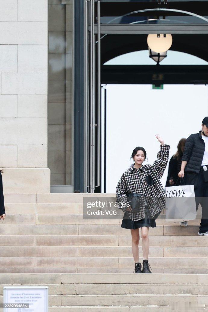 陈都灵巴黎时装周第二套G社镜头路透