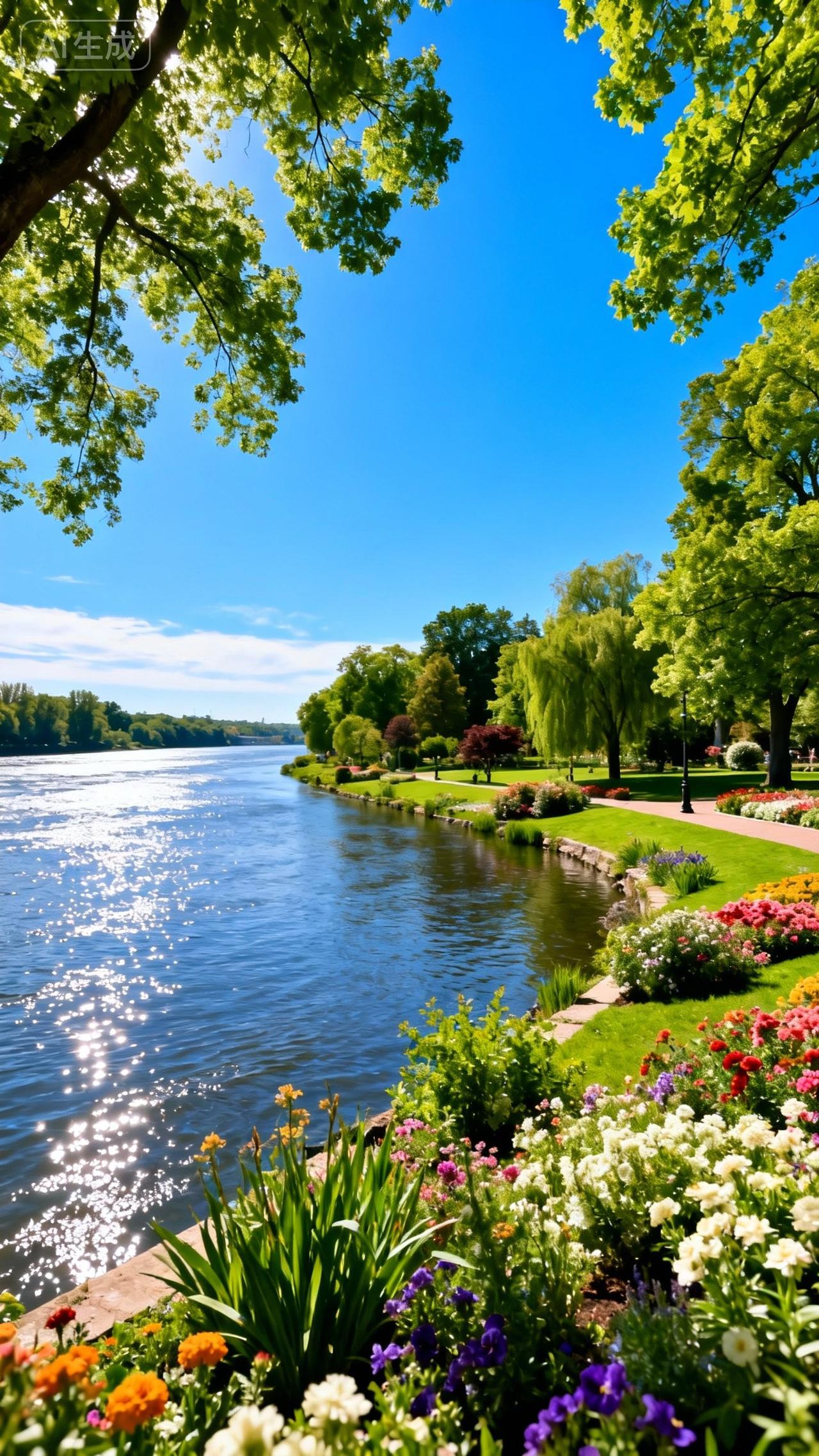 我超爱随手拍天空，相册里存了好多天空的照片。旅行时，我总习惯用相机记录自然风光，