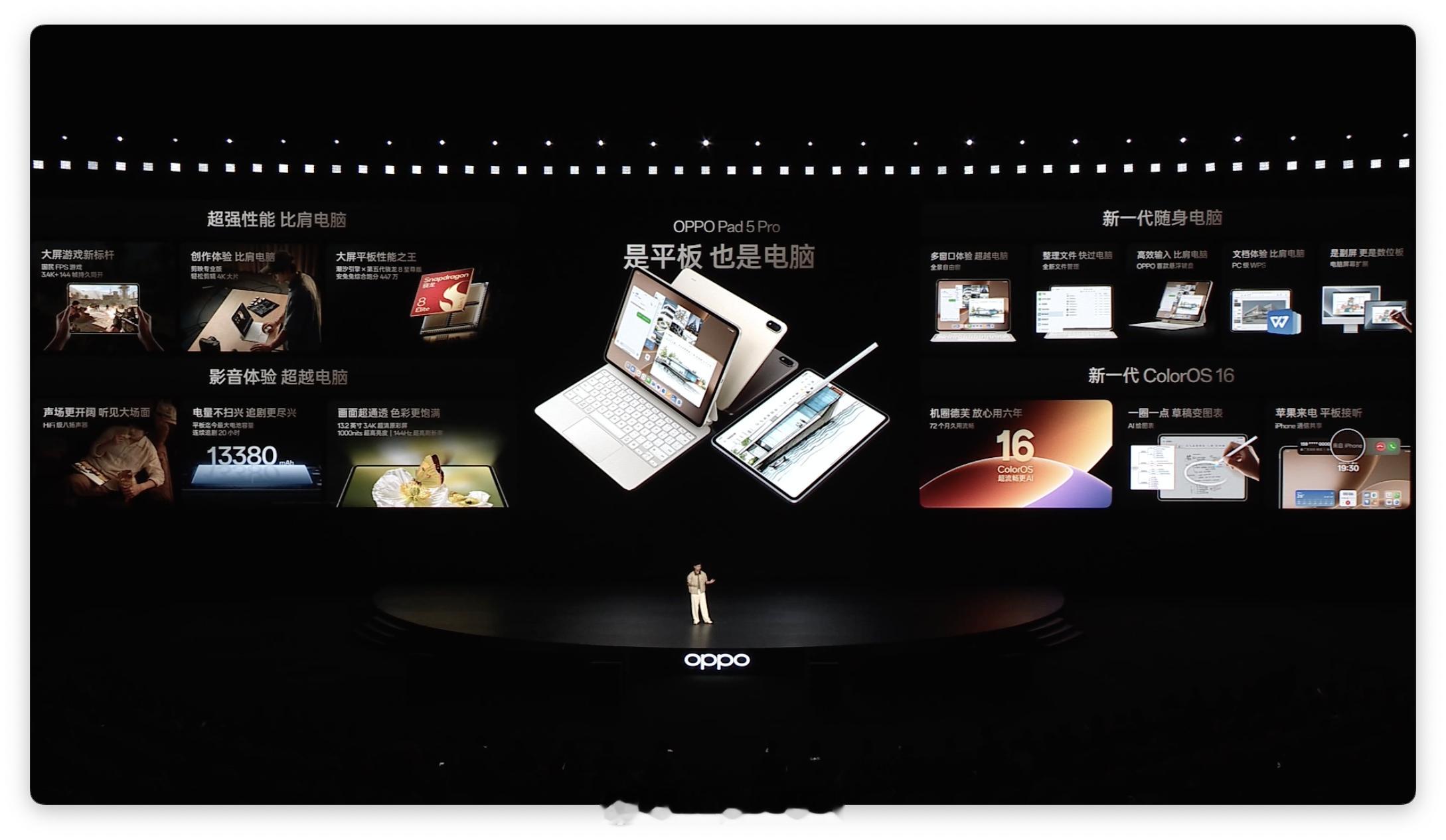 OPPO发布会上周末真的试了试，预装ColorOS16forPad的