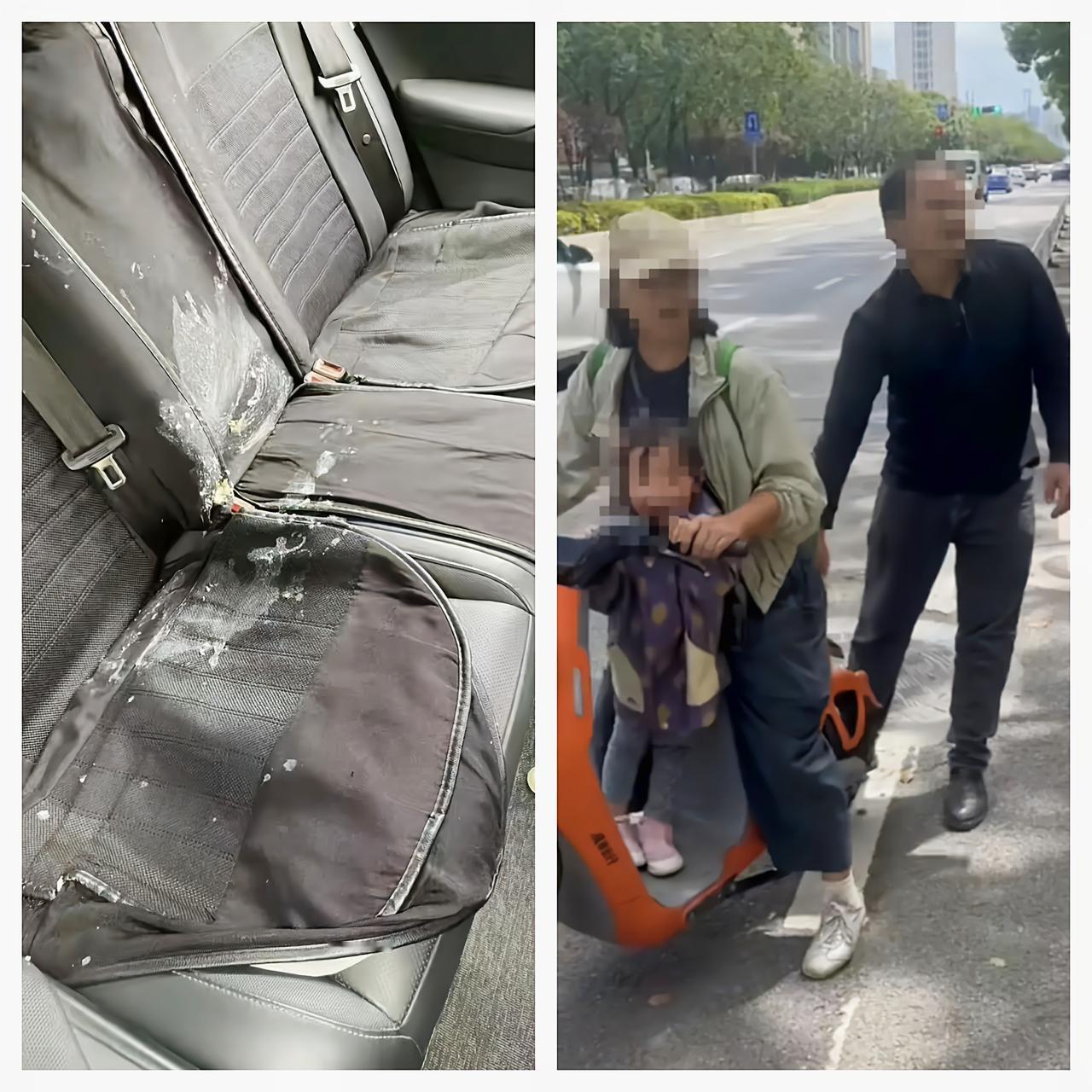 云南昆明，徐女士带着一家三口来当地旅游，乘坐网约车出行途中，年幼孩子因司机频繁急