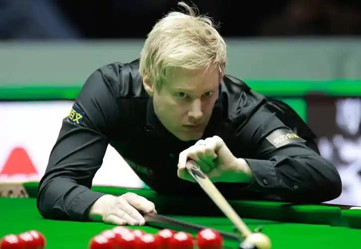 北京时间4月25日下午，2026年斯诺克世锦赛展开一场1/8决赛第1阶段较量。