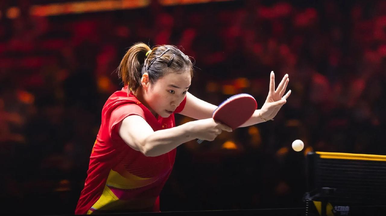 王晓彤昨天赢了长崎美柚，今天就给了自己一巴掌！王晓彤对自己要求太高了。今天对阵