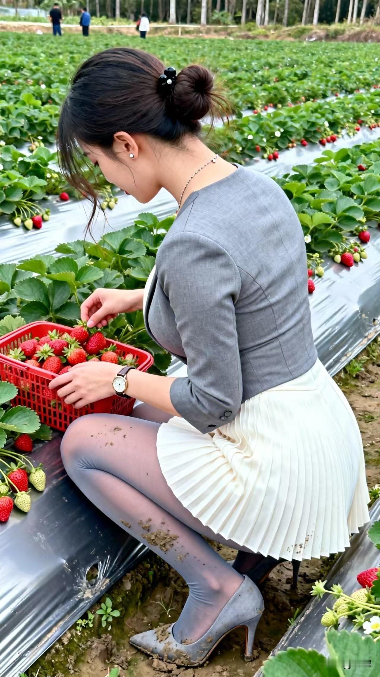 广东草莓，冬日里的甜蜜暴击草莓广东省草莓广东种草莓广东尾茬草莓广东增城草