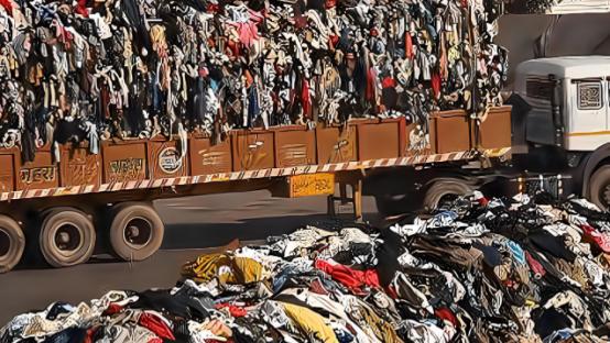 中国捐的“旧衣服”，运到“非洲”后成什么样了？看完你还会捐吗？麻烦看官老爷们右上