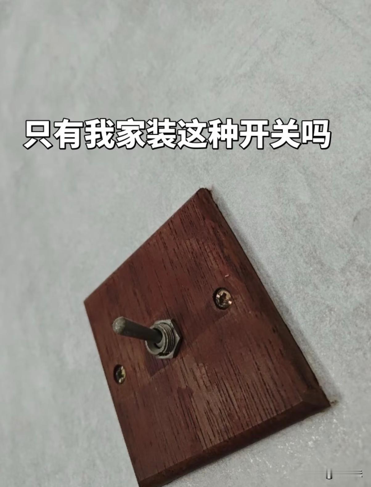 还有没有喜欢这种开关的朋友？