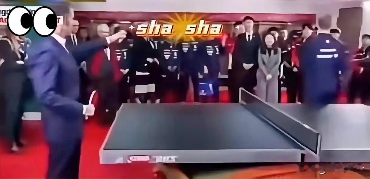 莎莎的光谁也挡不住马克龙一句“莎莎”甜到国乒粉心坎里