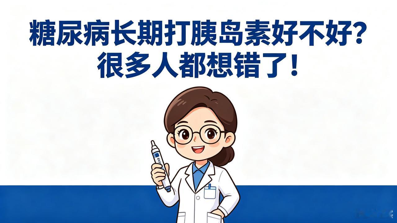 糖尿病长期打胰岛素好不好？很多人都想错了！大家好，我是倩倩药师。经常有糖