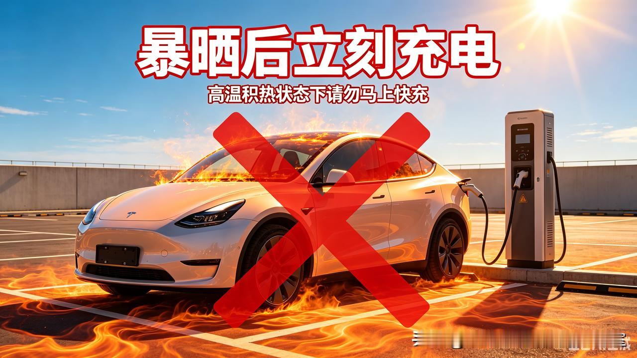 夏天电车最大误区：暴晒后立刻快充BY【beta实验室】这几天外面越来