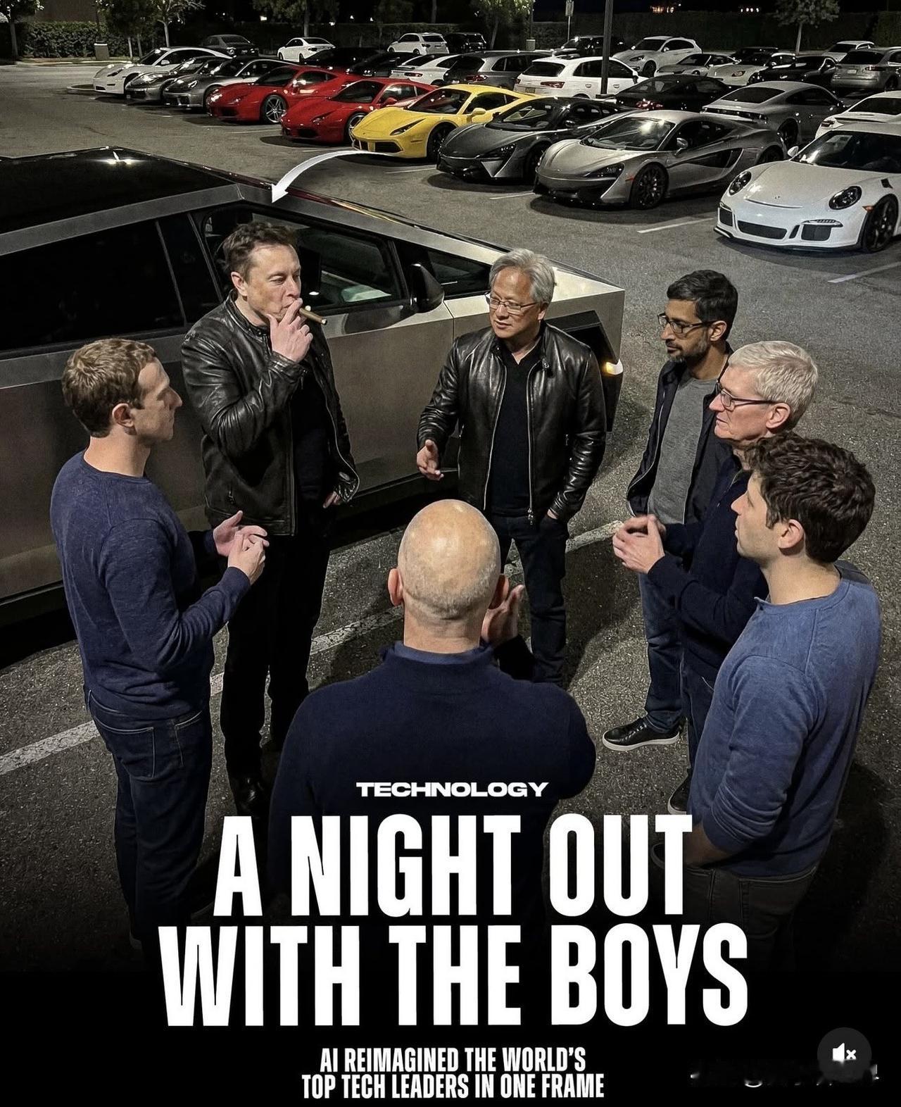 Google的NanoBanana2模型通过将世界顶尖的科技领先者放置